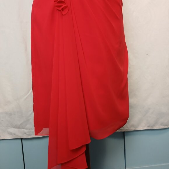 Strapless Gown w Corset Back - Picture 5 of 9